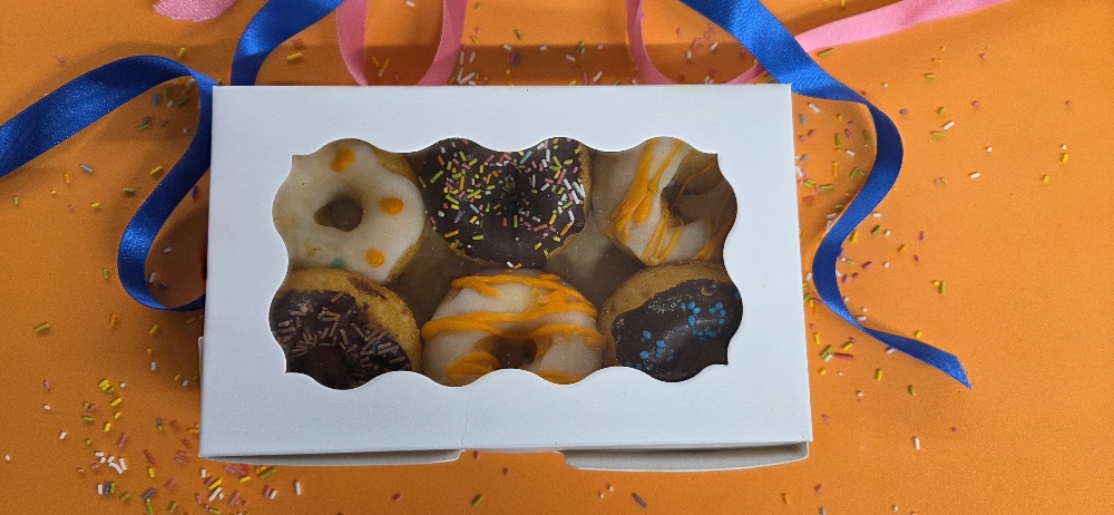 GLUTEN FREE BAKED MINI DONUTS